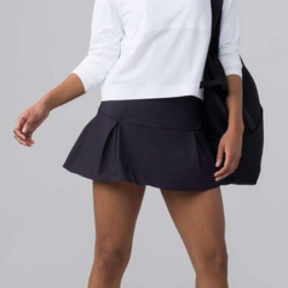 LULULEMON Lost In Pace dusky purple athletic skirt, Sz 10 Tall. - Picture 11 of 13